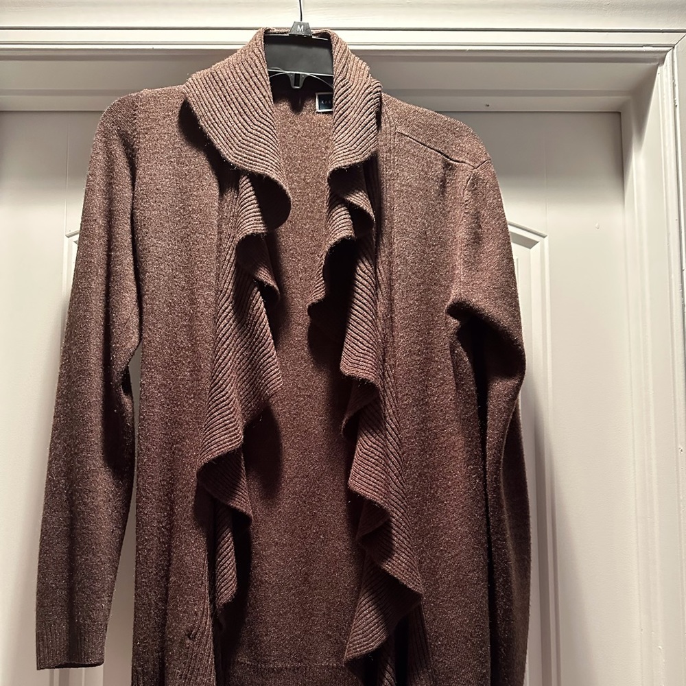 Karen Scott Open Cardigan Size -Small